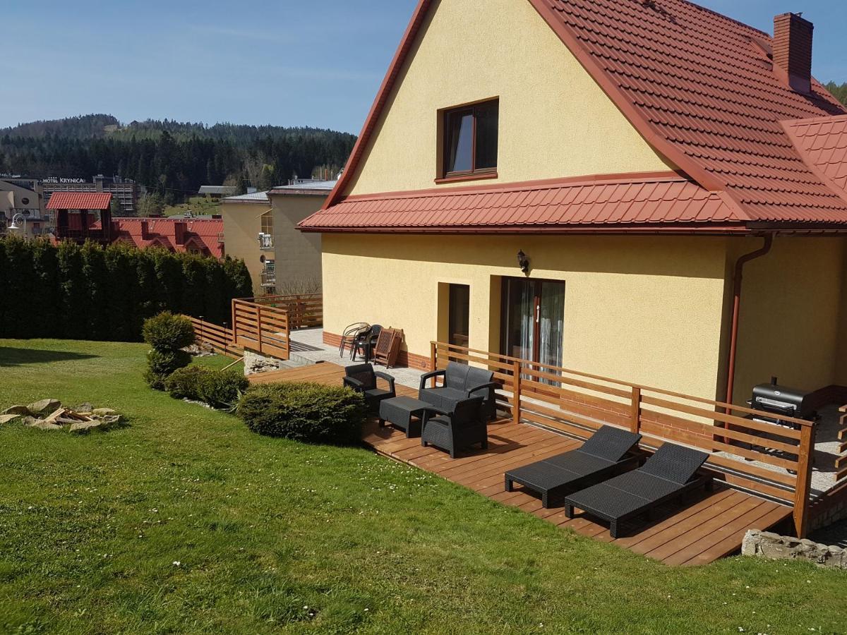 Willa pod Zegarem Krynica-Zdrój Esterno foto